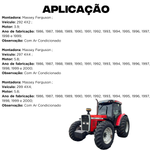 Radiador Agro Visconde Massey Ferguson 292 297 299 1986 a 2000