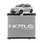 Radiador Notus Toyota Etios 1.3 1.5 2012 a 2016