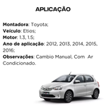 Radiador Notus Toyota Etios 1.3 1.5 2012 a 2016
