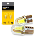 Par Lâmpada Led Tarponn T10 Silicon Cob Led Cyber