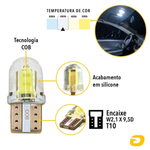 Par Lâmpada Led Tarponn T10 Silicon Cob Led Cyber