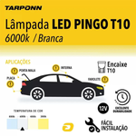Par Lâmpada Led Tarponn T10 Silicon Cob Led Cyber