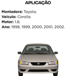 Par Amortecedor Dianteiro Corolla 1.8 1998 a 2002 Cofap