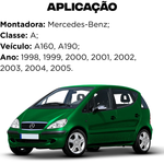 Kit Amortecedor Dianteiro Traseiro a Gás Classe A A160 A190 1998 a 2005 Allen