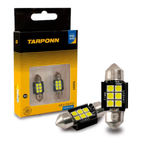Par Lampada Tarponn Led Torpedo Canbus Premium 31mm 12v 6.000k