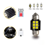 Par Lampada Tarponn Led Torpedo Canbus Premium 31mm 12v 6.000k