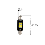 Par Lampada Led Tarponn Torpedo Canbus Premium 41mm 12v 6.000k