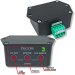 Strobo Automotivo Zendel 4 Faróis Azul Urban + Central Zendel Azul