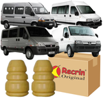 Kit Batente Amortecedor Traseiro Jumper Ducato Boxer Master 1994 a 2017 Recrin