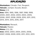 Kit Batente Amortecedor Traseiro Jumper Ducato Boxer Master 1994 a 2017 Recrin