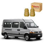 Kit Batente Amortecedor Traseiro Jumper Ducato Boxer Master 1994 a 2017 Recrin