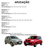 Eletro Ventoinha Eurus Fiat Uno Vivace Palio 2010 2012 2014 2016 Sistema Denso