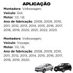 Par Amortecedor Dianteiro Esquerdo Direito Volkswagen Gol Voyage 1.0 1.6 2008 2014 2020