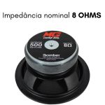 Medio Grave Copper Ring 500w Rms 8 Ohms 8 Polegadas Bomber