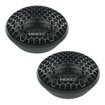Kit Par Tweeter Hertz C26 120w Capacitor E Acabamentos