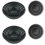 Kit Par Tweeter Hertz C26 120w Capacitor E Acabamentos