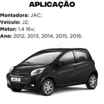 Par Batente Amortecedor Traseiro J2 1.4 16v 2012 a 2016 Recrin