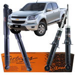 Kit 4 Amortecedor Traseiro Dianteiro S10 2012 A 2017 Cofap