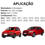 Eixo de Comando Volkswagen Fox Voyage Gol G5 Motor Ea11 1.0 8v Flex Letra AJ