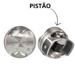 Jogo Pistão Com Anel Novo Ford Ka Ti-vct 1.0l 12v Dohc L3 3 Cilindros 050mm Flex