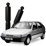 Par Amortecedor Traseiro Xsara Zx 306 1992 a 2003 Allen Gás