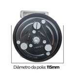Compressor Mahle Fiat Strada Endurance 1.4 2020 a 2025