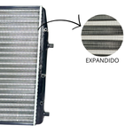 Radiador Rhino Vw Polo Fox 2003 a 2007 Com Ar