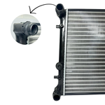 Radiador Rhino Vw Polo Fox 2003 a 2007 Com Ar
