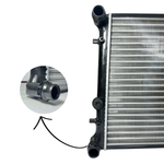 Radiador Rhino Vw Polo Fox 2003 a 2007 Com Ar