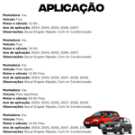 Radiador Rhino Vw Polo Fox 2003 a 2007 Com Ar