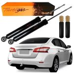 Par Amortecedor Traseiro + Kit Cofap Sentra 2.0 2013 a 2020