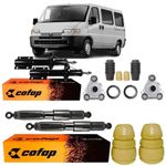 Kit Amortecedor Completo Traseiro Dianteiro Jumper Ducato Boxer