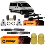 Kit Amortecedor Completo Traseiro Dianteiro Jumper Ducato Boxer