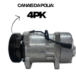 Compressor Mahle Fiat Ducato 99 a 2009 Jumper 2005 a 2009