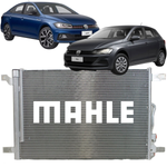 Condensador Brasado Polo Virtus 1.6 16v 2019 a 2025 Mahle