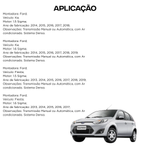 Condensador Marelli Ford Fiesta1.5 1.6 Mexicano ka 1,5 Com Ar 2013 diante