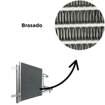 Condensador Brasado Mahle Up Tsi 1.0 12v Turbo 2015 a 2022