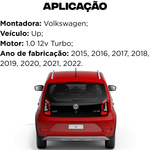 Condensador Brasado Mahle Up Tsi 1.0 12v Turbo 2015 a 2022