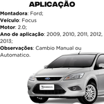 Condensador Brasado Mahle Focus 2.0 16v 2008 a 2013 1234248