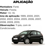 Eletroventilador Ventoinha Mahle Fiesta 1.0 1.6 1999 a 2010
