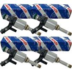 Kit 4 Bicos Injetor Direta Original Bosch Q5 Golf GTI Jetta Tiguan Allspace 2.0 Gasolina