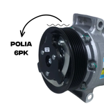 Compressor Delphi Jetta Golf Tiguan A1 A3 Q3 2012 a 2020 6Pk