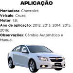 Eletroventilador Ventoinha Eurus Cruze 1.8 2012 A 2016