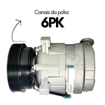 Compressor Delphi Gm Corsa 1993 a 1998 Modelo Harrison