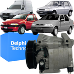 Compressor 5pk Delphi Palio Siena Uno Fiorino Doblo Strada
