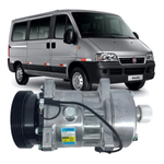 Compressor Delphi Fiat Ducato Peugeot Boxer Citroen Jumper 2.8 2006 2008 2010 2011 5pk Sanden Sd7v16