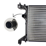RADIADOR NOTUS GM COBALT ONIX PRISMA SPIN 2012 A 2016 AUTOMATICO (20011116)