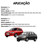 Radiador Rhino Gm Celta e Prisma 2006 a 2011 93337574