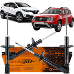 Kit Amortecedor Dianteiro Traseiro Captur Duster Cofap a Gás