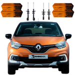 Kit Amortecedor Dianteiro Traseiro Captur Duster Cofap a Gás